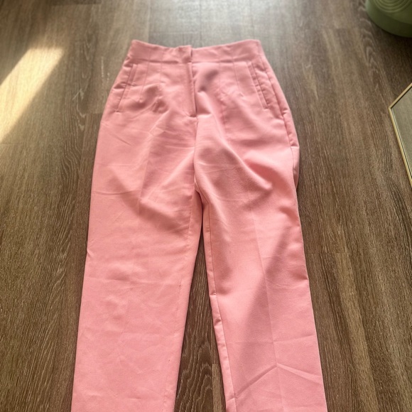 Zara Pink Women's Pants - Picture 1 of 6